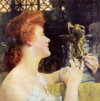 Sir Lawrence Alma-Tadema : The Golden Hour
